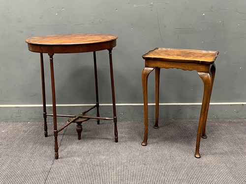 Lot 422 - An Edwardian mahogany oval occasional table...
