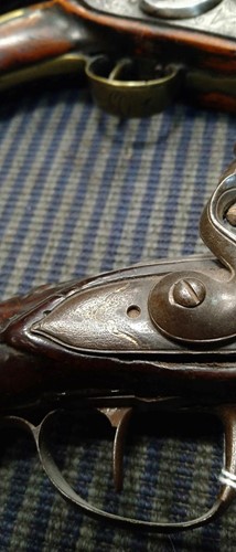 Lot 85 - Militaria - collection of flintlock pistols,...