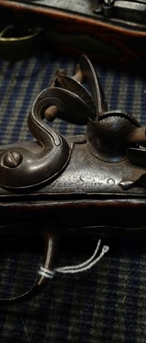 Lot 85 - Militaria - collection of flintlock pistols,...