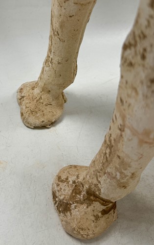 Lot 6 - A Chinese terracotta Bactrian camel, Tang Dynasty or later
