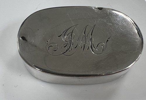 Lot 234 - An unusual Victorian silver double ended pill box