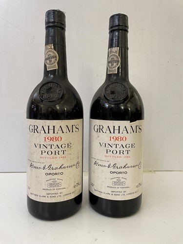 Lot 1 - Graham's Vintage Port 1980