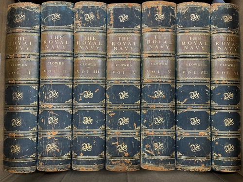 Lot 283 - Bindings. CLOWES (W L)