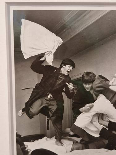 Lot 293 - Harry James Benson CBE (1929-), The Beatles, Pillow Fight