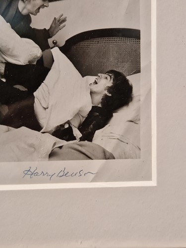 Lot 293 - Harry James Benson CBE (1929-), The Beatles, Pillow Fight
