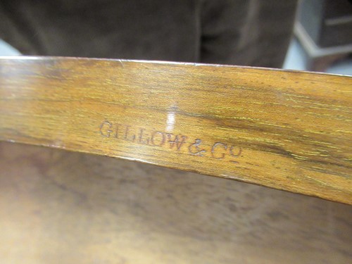 Lot 615 - A Victorian walnut three tier buffet by Gillow & Co