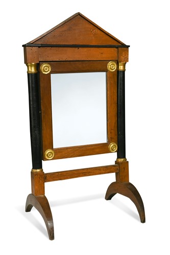 Lot 559 - An Empire dressing table mirror, early 19th century