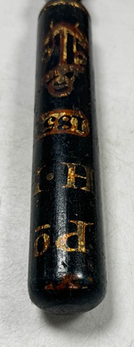 Lot 602 - Two Victorian truncheons