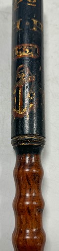 Lot 602 - Two Victorian truncheons