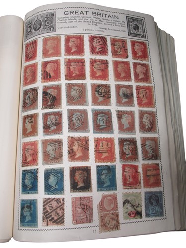 Lot 287 - Stamps. A mixed 19th and 20th century stamp...