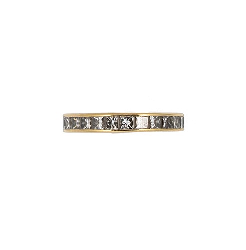 Lot 144 - A diamond set full eternity style ring