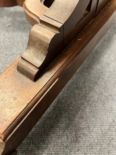 Lot 613 - A William IV walnut adjustable artist's easel