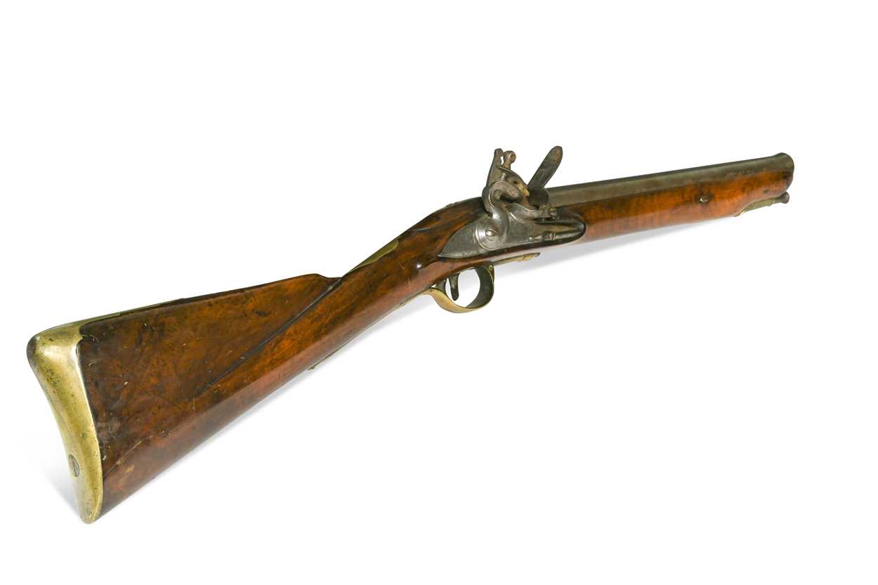 Lot 608 - A George III flintlock blunderbuss by Ryan & Watson