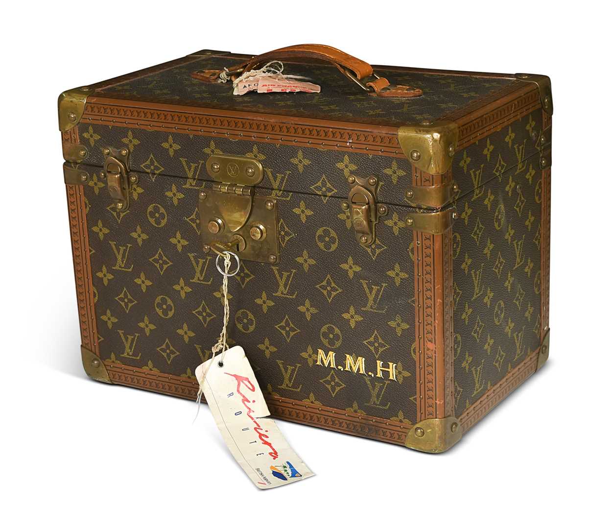 Lot Louis Vuitton, a Boite Flacons vanity case