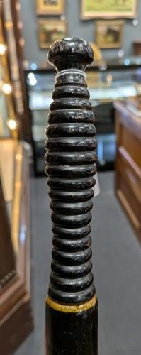 Lot 601 - Two Victorian truncheons