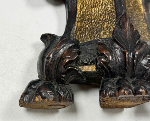 Lot 285 - Two wooden models of the Imperial Eagle, 19th century
