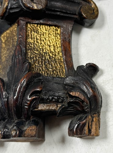 Lot 285 - Two wooden models of the Imperial Eagle, 19th century