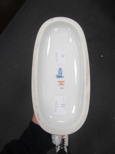 Lot 13 - An Austrian Augarten porcelain Spanish Riding...