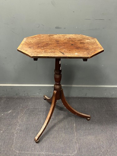 Lot 414 - A Regency mahogany occasional table on tripod...