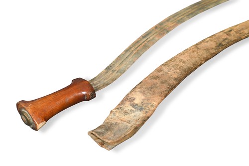 Lot 597 - An Ethiopian gurade sword, 19th century