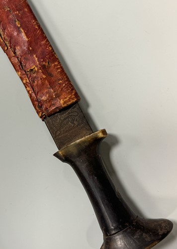 Lot 597 - An Ethiopian gurade sword, 19th century