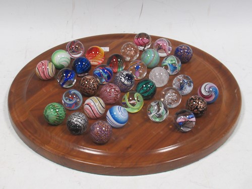 Lot 97 - A large table top solitaire game with...