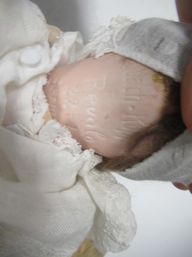 Lot 3 - Trio of Bisque head dolls: bisque-head...
