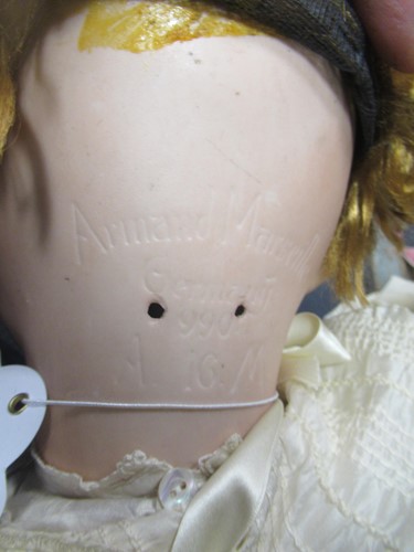 Lot 78 - Three large bisque-head dolls: bisque-head...