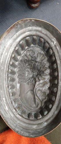 Lot 76 - Collector's items: Recumbent Lion jelly mould...