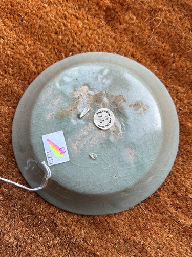 Lot 4 - A Chinese Longquan celadon-glazed mallow bowl, Southern Song Dynasty (1127-1279)