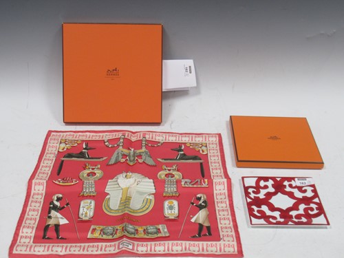 Lot 162 - Two items from Hermes Paris, in original boxes,...