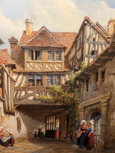Lot 241 - A Group Of Six Watercolours By Vincent Sells (British, 1827-1895)