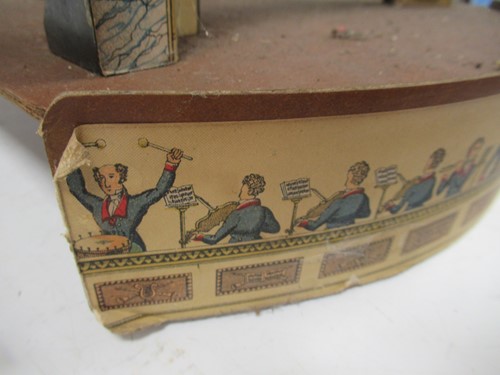 Lot 54 - Pollocks Toy Theatre with stage lighting and...