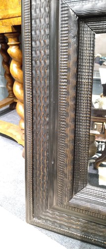 Lot 267 - A Dutch ripple moulded picture frame, 17th century