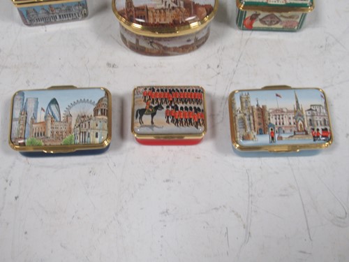 Lot 120 - Halcyon Days Enamels - An enamel musical box...
