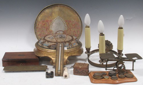 Lot 140 - A small French late 19th century electrotype...