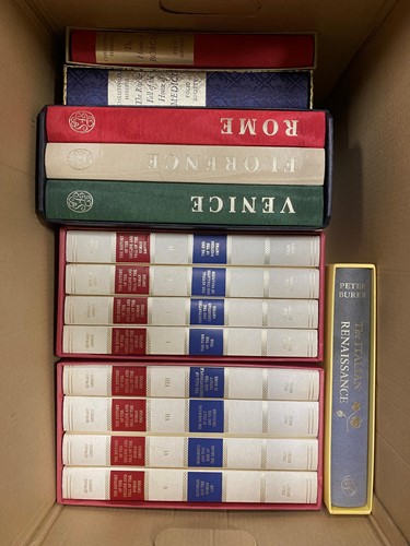 Lot 152 - A collection of Folio Society books on Italian...