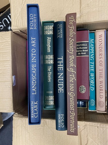 Lot 157 - A collection of Folio Society books on art and...