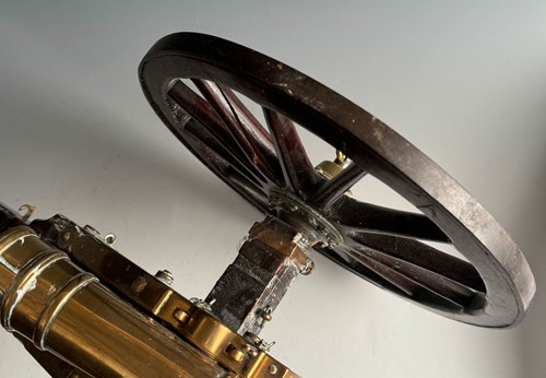 Lot 604 - A gilt bronze signalling or saluting cannon, 19th century