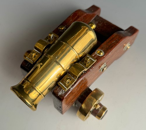 Lot 603 - A small bronze signalling cannon, early 20th century