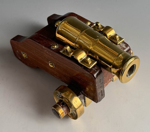 Lot 603 - A small bronze signalling cannon, early 20th century