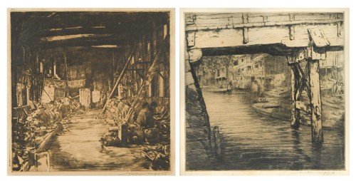Lot 116 - Mortimer Luddington Menpes RI RBA RE (Australian/British, 1855-1938)