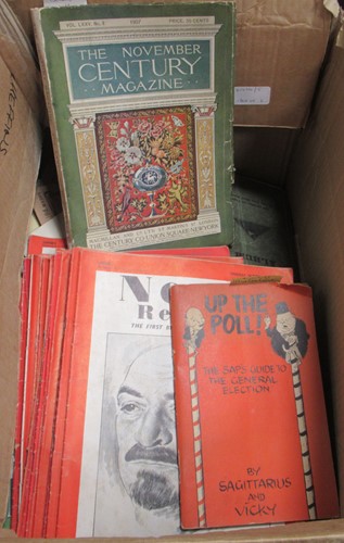 Lot 278 - Two boxes of 18th and 19th century ephemera...