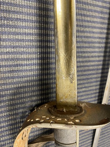 Lot 598 - A Sarawak Military sword by Henry Wilkinson of Pall Mall