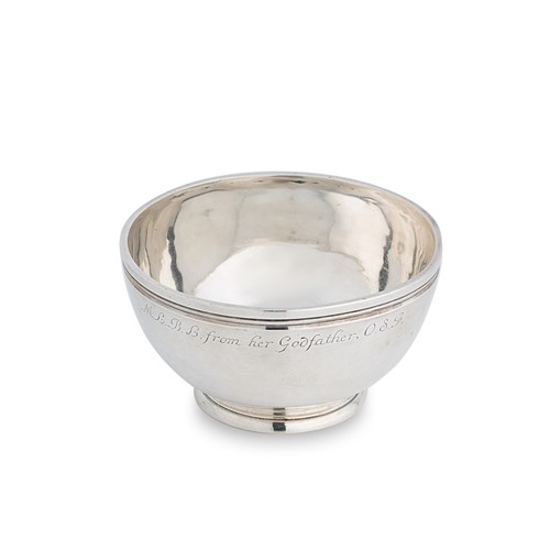 Lot 526 - A George V Britannia silver bowl, marked Tessier