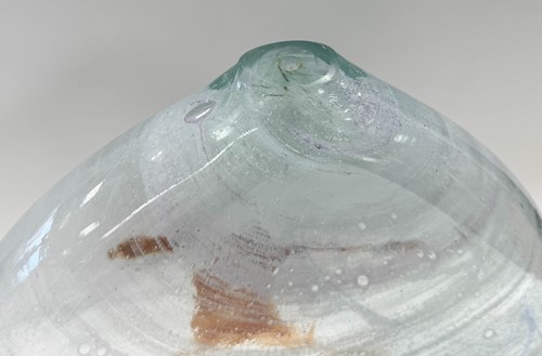 Lot 17 - Pere Ignasi (1949-), a clouded glass vase