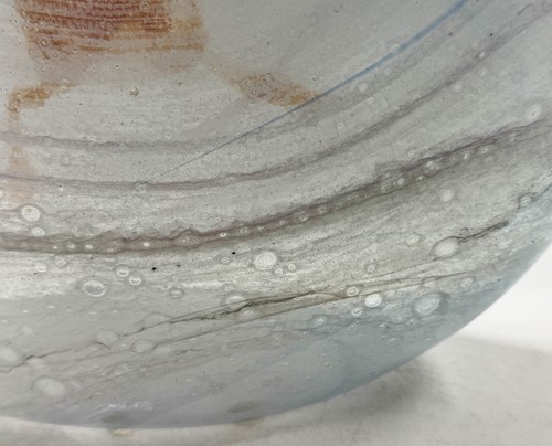 Lot 17 - Pere Ignasi (1949-), a clouded glass vase