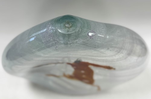 Lot 17 - Pere Ignasi (1949-), a clouded glass vase