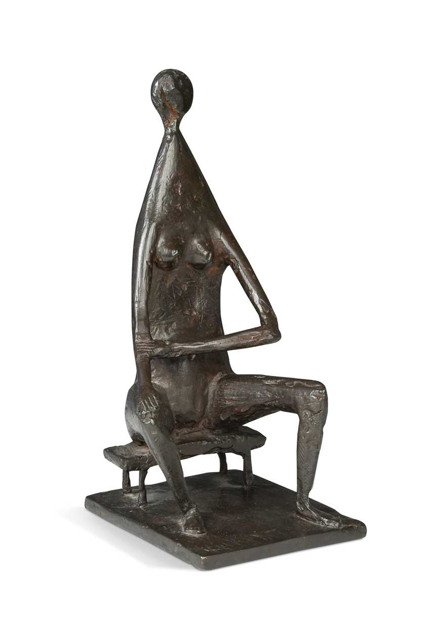 Lot 97 - Henry Cliffe (1919-1983), Seated Woman