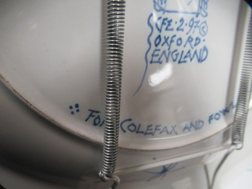 Lot 23 - Eight blue and white Delft style 'Exotic...